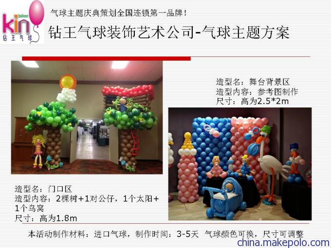 成都钻王气球母亲节舞台艺术造型策划方案